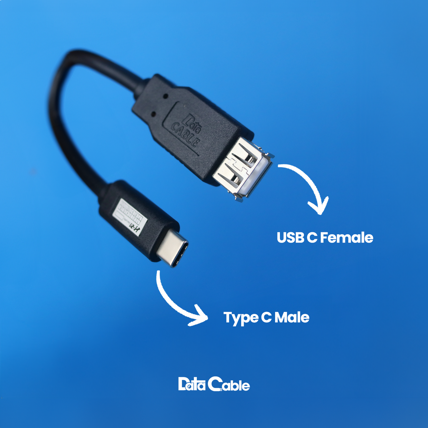 Type C (M) to USB C (F) Adapter