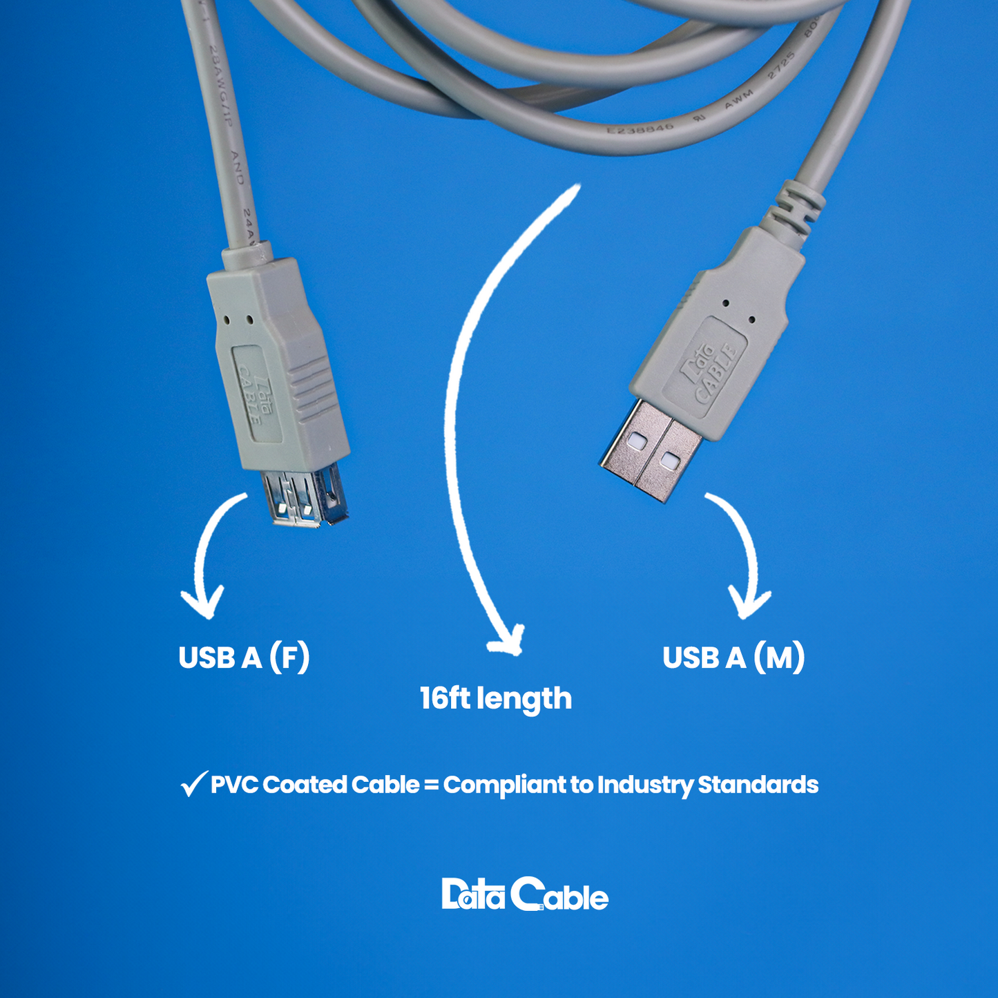 USB A(M) TO A (F)