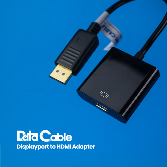 DATA CABLE - Display Port (M) to HDMI (F) Adapter