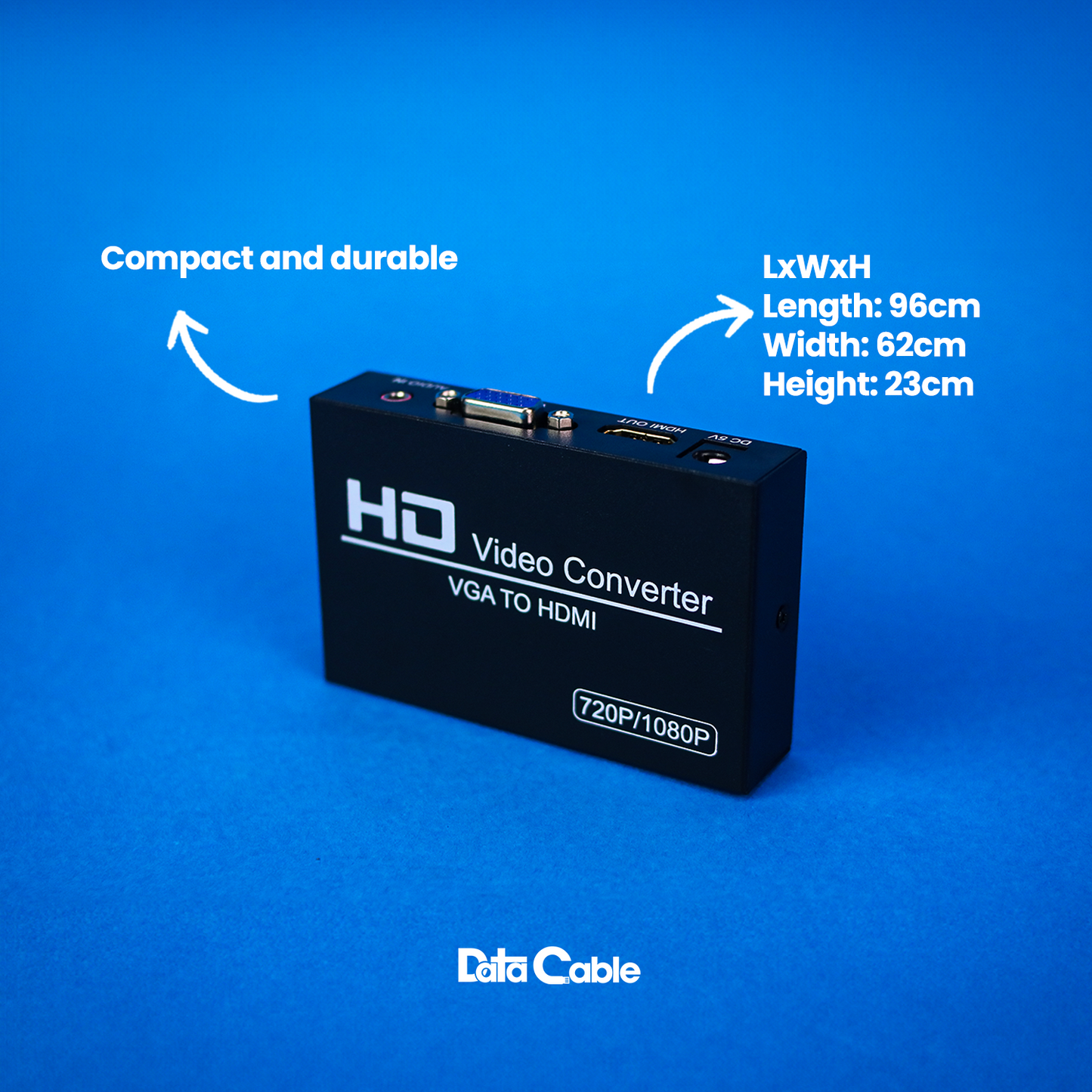 HD Video Converter VGA to HDMI w/ power