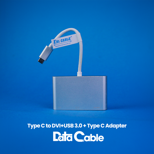 Type C to DVI(F) + USB 3.0 + Charging Port